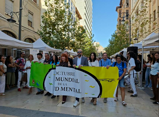 Alicante y Benidorm conmemoran el Día Mundial de la Salud Mental con una jornada festiva, de sensibilización y reivindicación