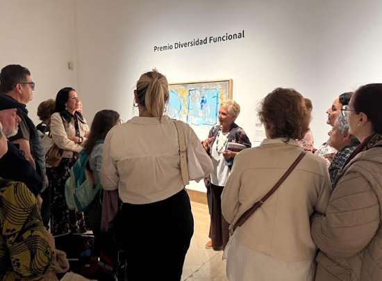 Inauguración de la exposición ‘a la pared’ que reivindica el arte desde la diversidad