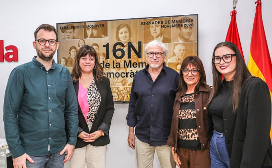 Elda, Petrer y Monóvar presentan el programa de las III Jornadas de Memoria Democrática con motivo de la celebración del 16-N