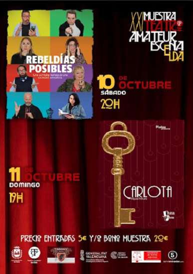 La XXI Muestra de Teatro Amateur ‘Escena Elda’ arranca este fin de semana en el Castelar con las dos primeras representaciones                                                     