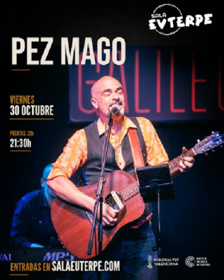  Sala Euterpe propone un fin de semana muy variado con Pez Mago y Pasapogas Hammond Quartet