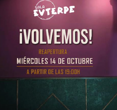 Después de tres meses de reforma vuelve sala EUTERPE