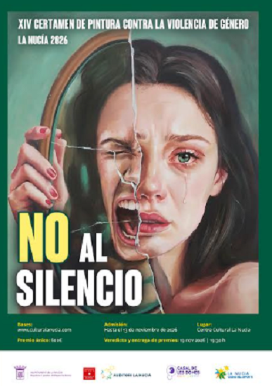 El plazo del XIV Certamen de Pintura “No al Silencio” de La Nucía finaliza el 13 de noviembre