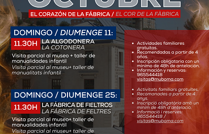 Programación de Octubre del Museo del Consorcio Provincial de Bomberos (MuBoma)