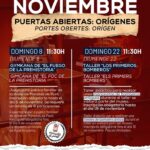 Programación de noviembre del Museo del Consorcio Provincial de Bomberos en Alcoy