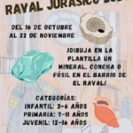 Llega una nueva convocatoria del concurso de dibujo “Raval Jurásico” al MUPE