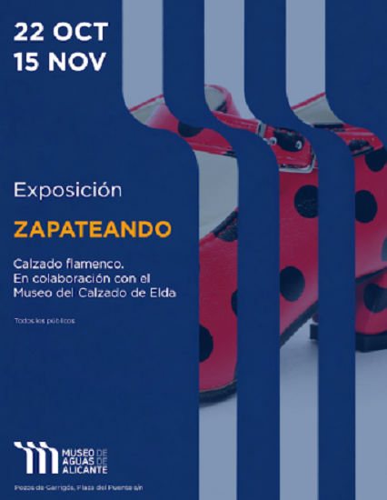 De la memoria del flamenco, al indie pop: la exposición «Zapateando» y el concierto del grupo “Boletus” componen esta semana la agenda del Museo de Aguas de Alicante