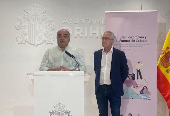El IV Salón de Empleo y Formación de Orihuela reunirá a tres referentes en inteligencia artificial para acercar las nuevas tecnologías a los jóvenes