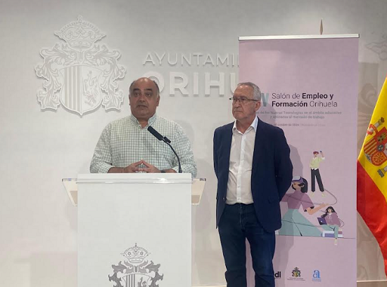 El IV Salón de Empleo y Formación de Orihuela reunirá a tres referentes en inteligencia artificial para acercar las nuevas tecnologías a los jóvenes