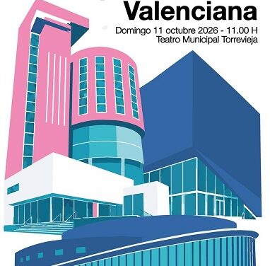 Torrevieja recibirá el 11 de octubre el Trofeo de Capital Cultural Valenciana en reconocimiento a su trayectoria cultural, musical y patrimonial   