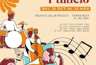 Torrevieja dedica cuatro noches al jazz con el ciclo «VIERNES DE PALACIO»
